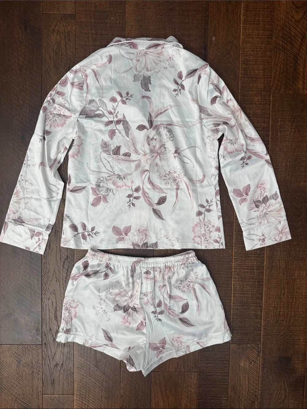 MJ x Le Rose Stories Bridal Pajama Set Floral